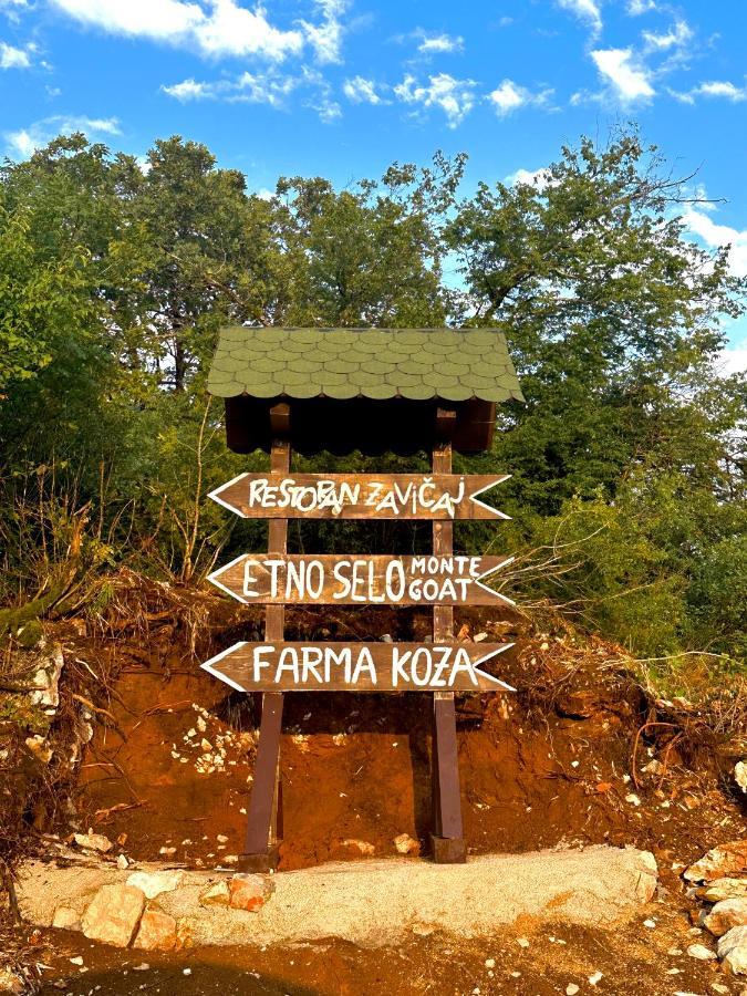 Etno Selo Montegoat Hotel Nikšić Buitenkant foto
